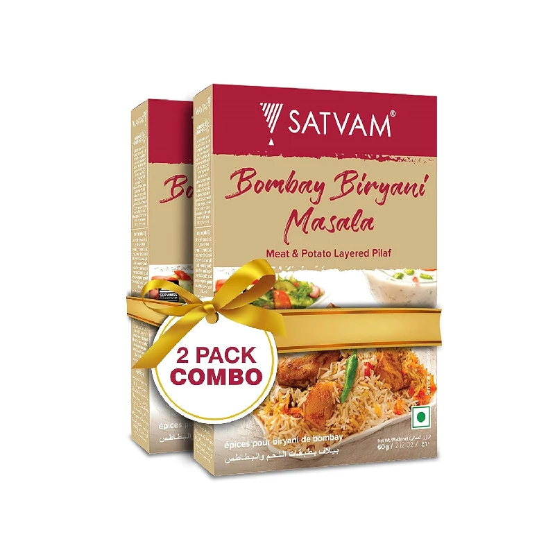 Satvam Bombay Biryani Masala, 120 g-1.webp